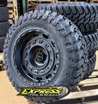 20" Vision Tactical Black Wheels 35 Atturo Mt Tires 5X5.5 Dodge Ram 1500 Lug. Fixed Price $2999.00.