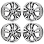 18" Lincoln Mkz Pvd Bright Chrome Wheels-c Rims Factory Oem 3806 Exchange 200.... Fixed Price $895.00.