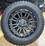 20X9 Fuel D680 Rebel Gray Wheels 295/60R20 34" At Tires 8X6.5 Chevy Silverado. Fixed Price $2849.05.