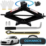 For Mazda MX-5 Miata -heavy Duty 3TON Car Scissor Jack Set Spare Tire Lug Wrench. Fixed Price $72.99.