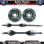 4 Front Cv Axle Joint Wheel Bearing Fits Nissan Rogue Awd Fwd 2.5L 2008 2009. Fixed Price $606.55.
