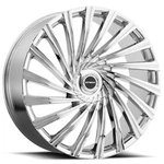 Strada S49 Tornado 22X9.5 5X115/5X120 +13MM Chrome Wheel Rim 22" Inch. Fixed Price $514.00.
