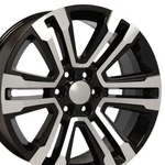 Wheel For 1992-2020 Gmc Yukon 22X9 Black Machapos;d. Fixed Price $340.91.
