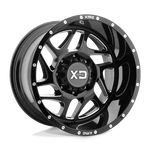 20X9 XD836 Fury Gloss Black Milled Wheel 6X135 (18MM). Fixed Price $265.50.