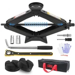 Ford Explorer Car 3T Scissor Lift Jack Set Spare Tire Lug Wrench Tool Kit. Fixed Price $74.99.