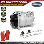 A/c Compressor W/ 6-GROOVE For Dodge Charger Challenger Jeep Grand Cherokee 300. Fixed Price $187.89.