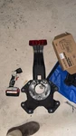 Jeep Jk Wrangler Oem Rear Spare Tire Carrier 3RD Brake Light 2007-2017 157439. Fixed Price $100.00.