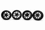 Niche 20X9 Black Wheels W/ Venom Tires Set Of 4 Rims Used Condition. Fixed Price $1800.00.