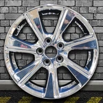 Full Face Pvd Bright Oem Factory Wheel For 2011-2013 Toyota Highlander 17X7.5. Fixed Price $389.95.