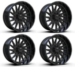 Set 20" Tis 547B Gloss Black 20X12 Wheels 5X4.5 5X5 -44MM Lifted Truck Rims. Fixed Price $1912.00.