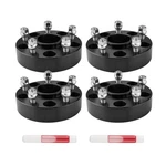 (4) 1.5" 5X5 Hubcentric Black Wheel Spacers 1/2" X20 Studs For Jeep Wrangler Jk. Fixed Price $76.49.
