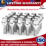 20X M12X1.25 Wheel Lug Bolts New For Jeep Cherokee Compass Dodge Dart Head 19 Mm. Fixed Price $28.89.