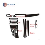 Carbon Fiber Look Interior Cover Trim Dcoration Sticker For Bmw 5 Series F10 F18. Fixed Price $23.98.