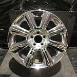 2007-2010 Lincoln Mkx 3675 Wheel 18 7-1/2 Spoke Rim Chrome Clad 8A1Z1007C. Fixed Price $256.45.
