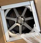 17X8 Niche M150 Verona Black Machined Wheel 5X114.3 +40MM Single. Fixed Price $250.00.