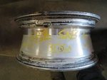 Wheel 15X6 Aluminum 14 Spoke Silver And Gray Background Fits 96-98 Sable 240277. Fixed Price $76.00.
