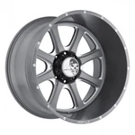 Set Of 20X12 8-180 -44 Hostile EXILE-8 Iron Cut Wheels Gunmetal W/ Cnc Accents. Fixed Price $1495.00.