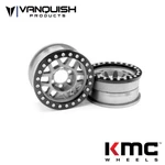 Vanquish VPS07741 1.9 Aluminum Kmc XD229 Machete V2 Beadlock Clear Wheels (2). Fixed Price $69.99.