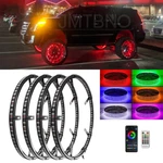 4PCS 15.5" Rgb Led Wheel Ring Rim Lights Kit App Bluetooth For Cadillac Escalade. Fixed Price $109.25.