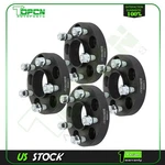 Pcs Black Wheel Spacers 5X4.5 1/2" Studs 1" Thick Ford Mustang Edge Ranger. Fixed Price $66.28.
