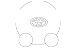 Genuine Toyota Center Cap 42603-0C060. Fixed Price $131.43.