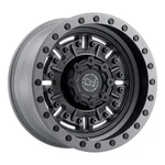 17 Inch Gray Wheels Rims Lifted Dodge Ram 2500 3500 Truck 8 Lug Black Rhino Abr. Fixed Price $1652.00.