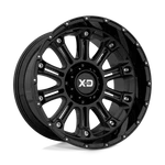 XD829 Hoss Ii 17X9 5X127 -12MM Gloss Black Wheel. Fixed Price $275.09.