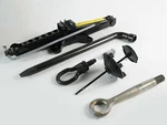 2010 - 2015 Jaguar Xjl Jack Scissors Emergency Spare Tire Tool Kit W Foam Oem. Fixed Price $104.03.