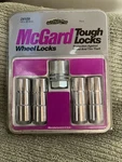 Mcgard 24109 Wheel Locks Chrome With Key 4PC 1/2" X 20 Thread Size. Fixed Price $39.99.