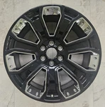 Chevrolet Cadillac 2015-2020 Factory Oem Wheel 22"X9" Black / Chrome Rim. Fixed Price $288.00.