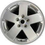 Jeep All Silver Wrangler Oem Wheel 18 2007-2012 Factory Original Rim 9076B. Fixed Price $145.98.