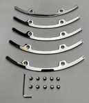 Moto Metal MO987 16X8 Chrome Wheel Inserts (set Of 5) W/screws T147-16-1-C1. Fixed Price $37.20.