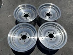 15 Wheels Rims Solid Outlaw American Racing Express Van Conversion Drag. Fixed Price $595.00.