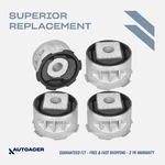 Autoacer 4PC Front Lower Subframe Mounts Bushing Kit For Porsche Cayenne 02-18. Fixed Price $145.00.