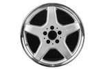 2002-2004 Mercedes SLK230 17" Silver Oem Factory Wheel Rim A12704011302. Fixed Price $196.55.