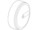 Genuine Mercedes-benz Spare Tire Cover 463-890-67-08. Fixed Price $718.20.
