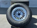 Basta Rims & LT285/70R17 Tires Wheels Ford F-150 Expedition F150 6X135. Fixed Price $1899.00.