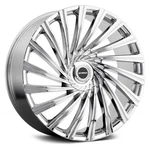 Strada Tornado Wheel 24X10 (30, 6X135, 87.1) Chrome Single Rim. Fixed Price $602.00.