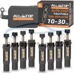 All-top Adjustable Auto-stop Tire Deflator Valve Kit 10-30 Psi 8 Pcs Screw-on. Fixed Price $54.88.