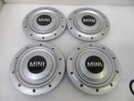 Mini Cooper 2002-2014 Clubman 2008-2014 Silver Center Caps -set 1512572- Oem. Fixed Price $90.00.