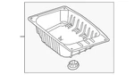 Genuine Mercedes-benz Load Compartment Well 205-610-63-02. Fixed Price $326.25.