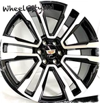 22" Gloss Black Machine 5822 Replica 23217243 Rims Fits Cadillac Escalade 6X5.5. Fixed Price $1249.99.