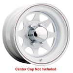 Pacer 310W Spoke Rim 16X6 8X165.1 Offset White (quantity 1). Fixed Price $79.27.