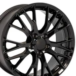 58982 Black 19X8.5 Wheel Set Fits Camaro C4 Corvette Forged. Fixed Price $1115.00.