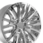 SET(4) Oe Wheels CV33 22X9 Chrome 5921 Rims 6X139.7 +28ET Fit Sierra Yukon. Fixed Price $1440.00.