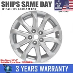 18" X7" Alloy Wheel Rim Aluminum Silver 64962 9965227080 For Mazda 3 2014-2016. Fixed Price $148.00.