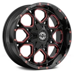 Scorpion SC10 Wheel 20X9 (12, 6X139.7, 106.1) Black Single Rim. Fixed Price $352.00.