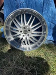 Menzari Z04 22X10 5X120 +20 Silver Wheels Rims New In Box Set Of Boughtfor Bmw. Fixed Price $825.00.