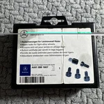 Authentic Oem Mercedes-benz Wheel Lock Kit A001 990 1607 Black Color #211. Fixed Price $39.99.