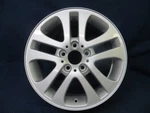 Bmw 320I 330I 01-05 325I 01-06 17" 10 Spoke Silver Alloy Wheel 59342. Fixed Price $200.00.